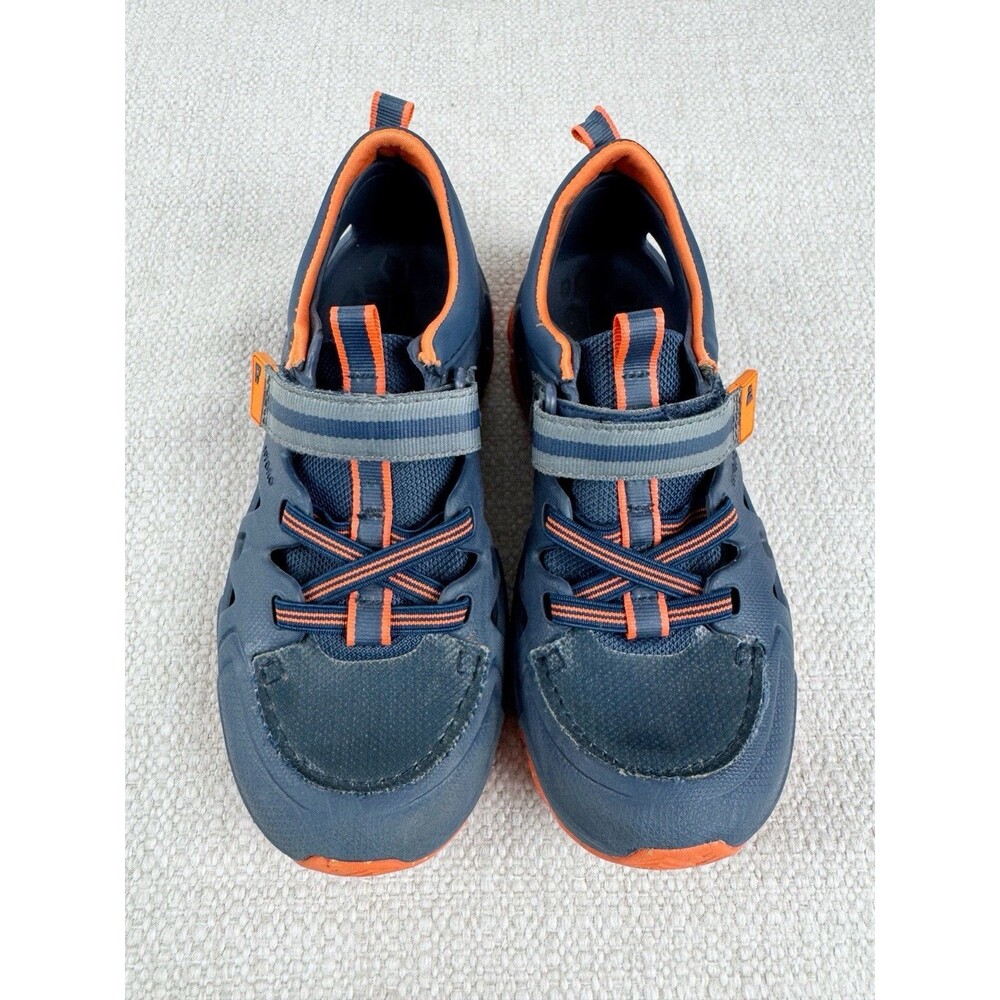 Merrell Hydro 2 Hiker Sandals Boys 1M Blue Orange Closed Toe Water Shoes MC59705